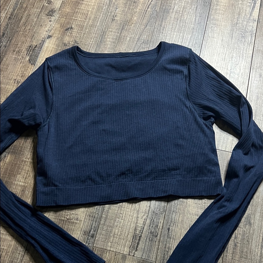 Lululemon Ebb to Street Long Sleeve Shirt.